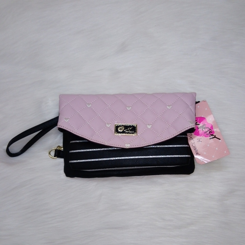 Betsey Johnson Blush Pink Crossbody